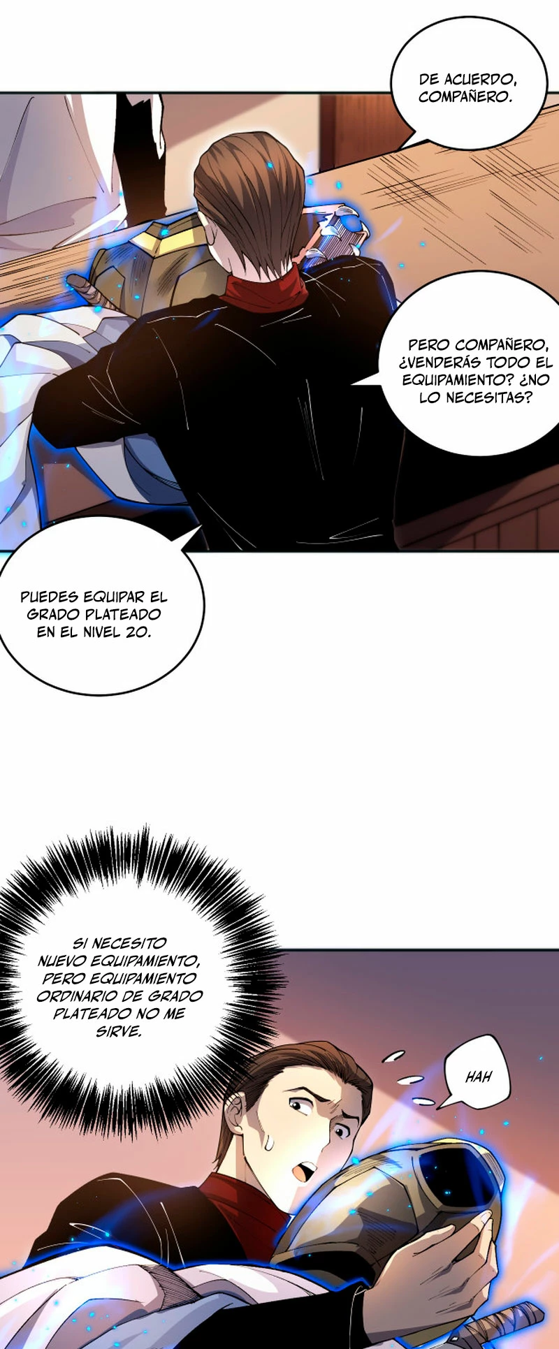 ¡Nigromante¡, ¡Yo soy la plaga! capítulo 24, página 12