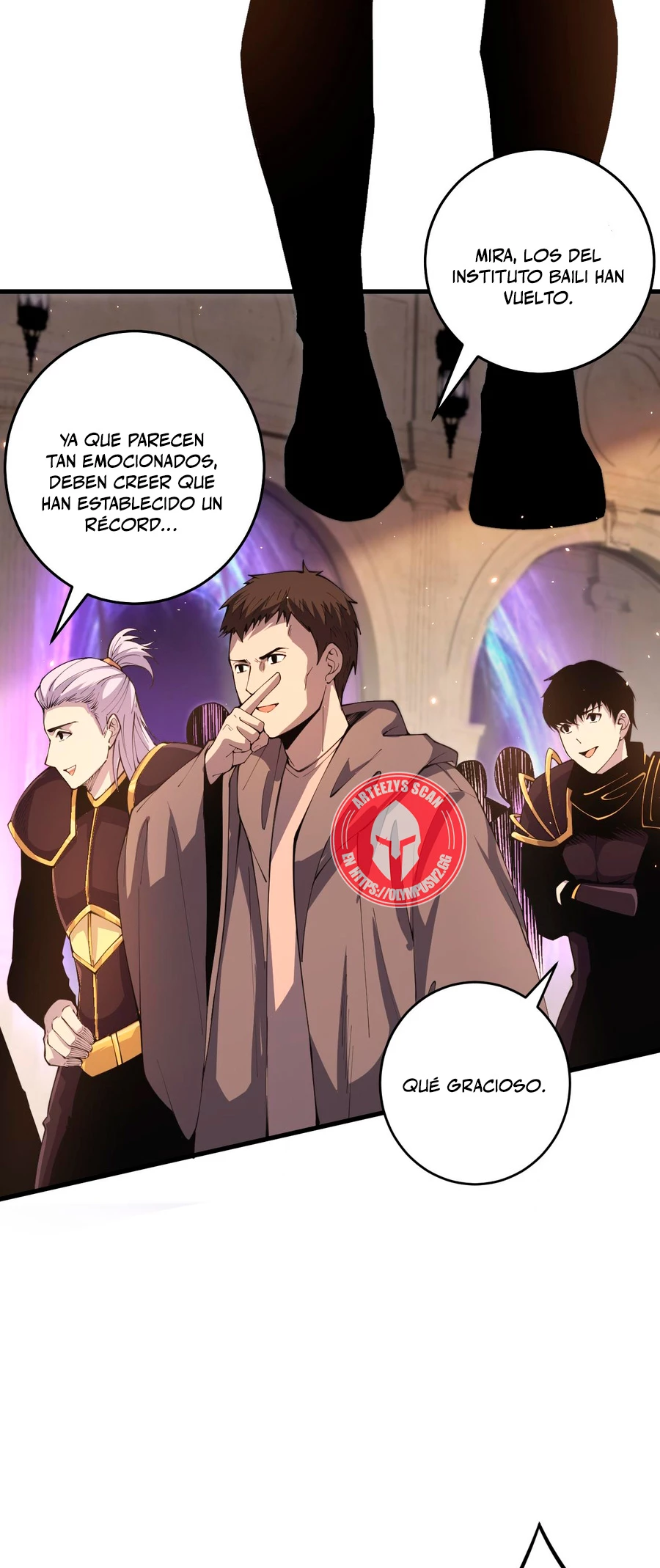 ¡Nigromante¡, ¡Yo soy la plaga! capítulo 29, página 5