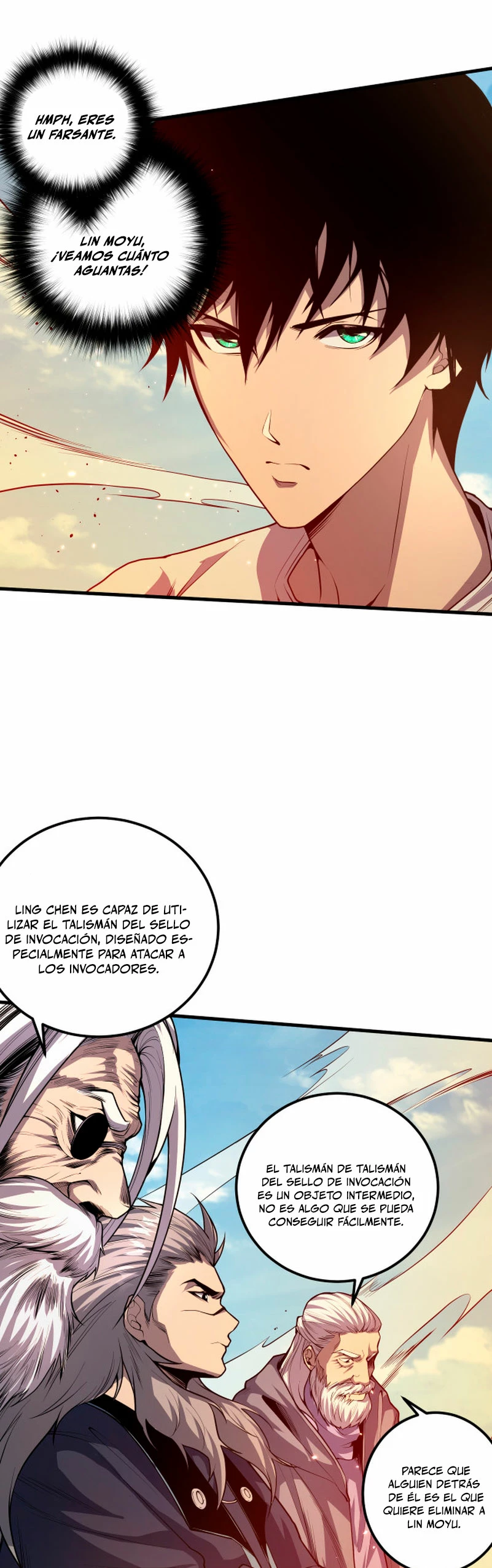 ¡Nigromante¡, ¡Yo soy la plaga! capítulo 32, página 33