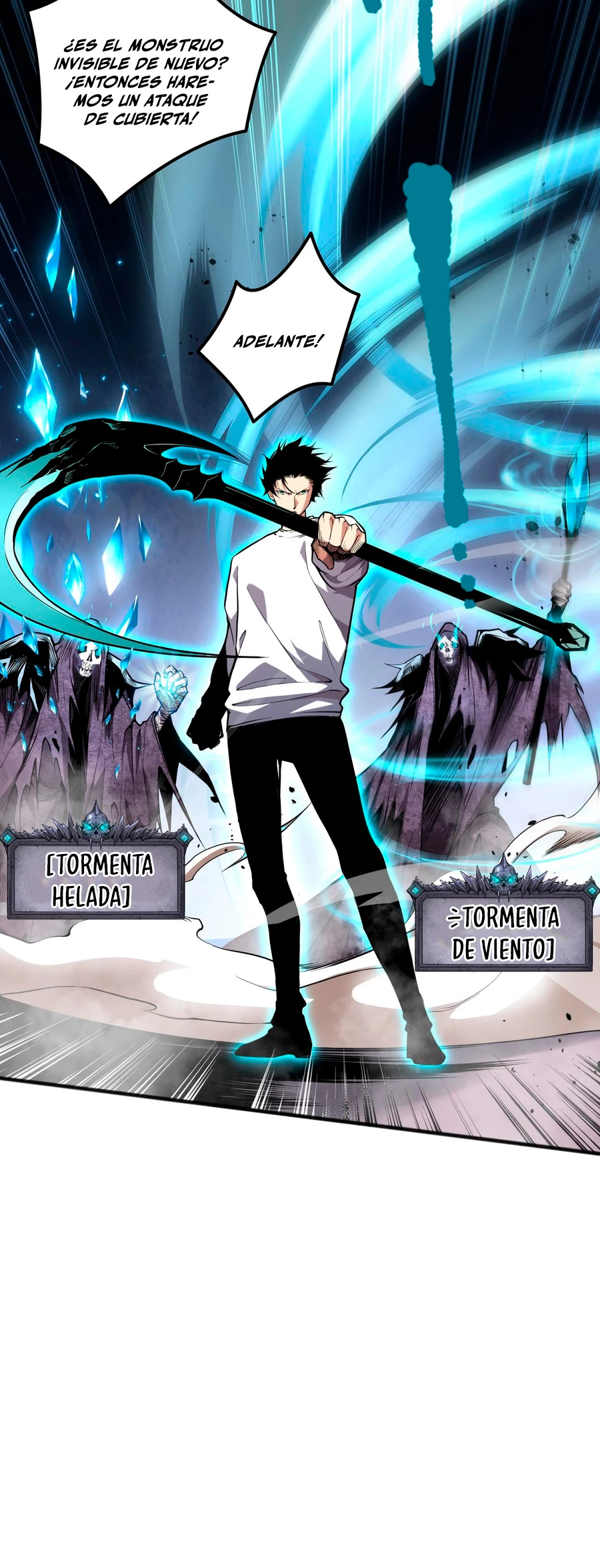 ¡Nigromante¡, ¡Yo soy la plaga! capítulo 36, página 4