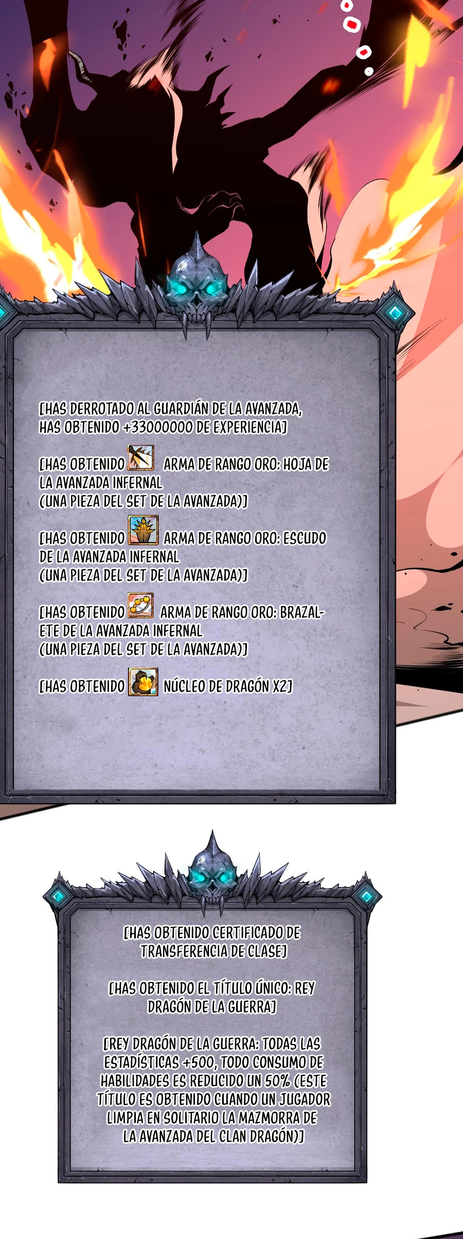 ¡Nigromante¡, ¡Yo soy la plaga! capítulo 36, página 50