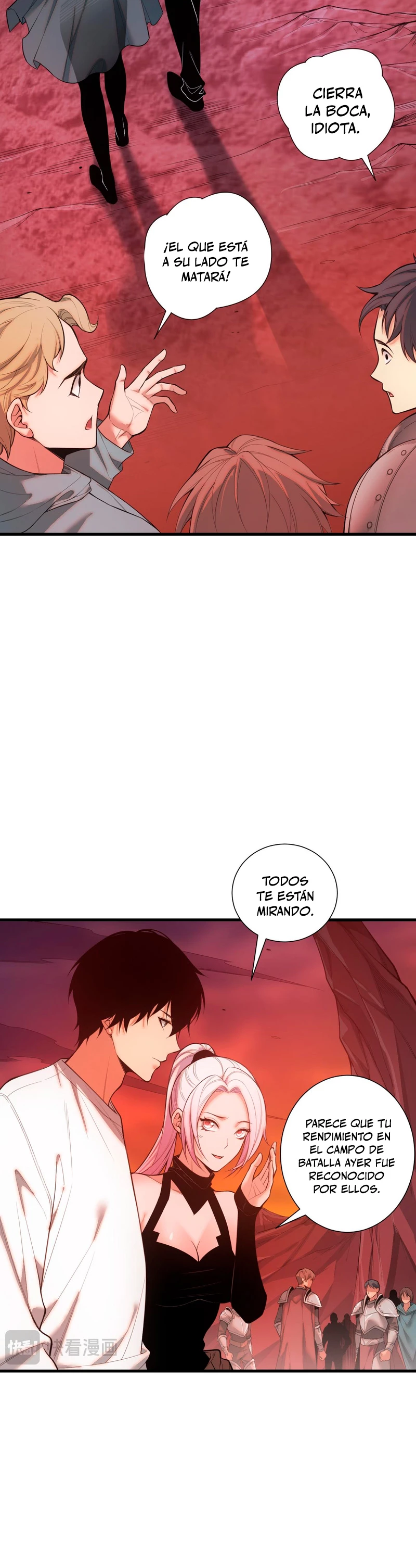 ¡Nigromante¡, ¡Yo soy la plaga! capítulo 45, página 18