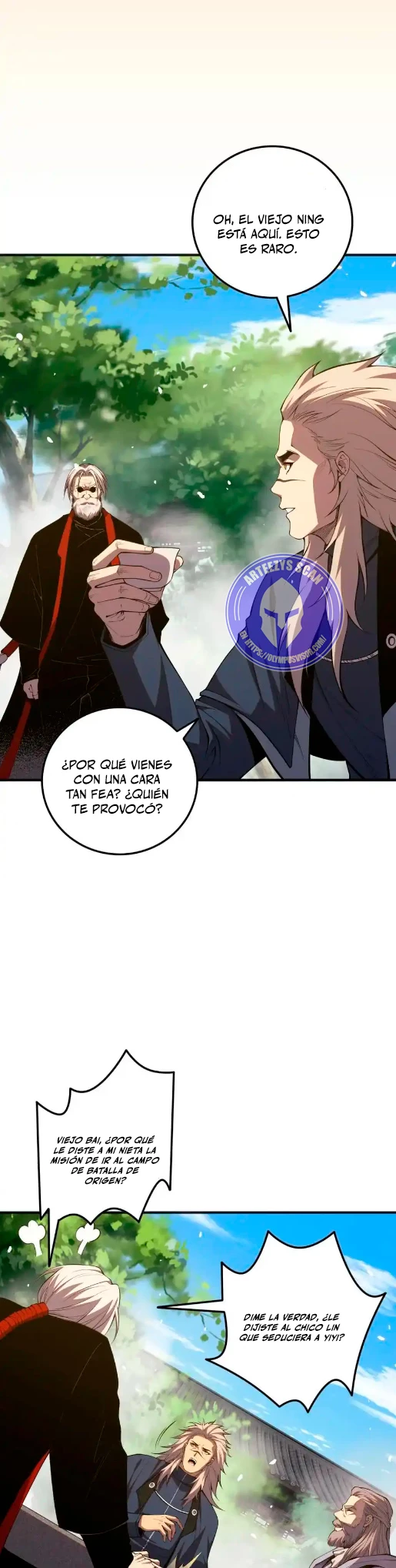 ¡Nigromante¡, ¡Yo soy la plaga! capítulo 47, página 14