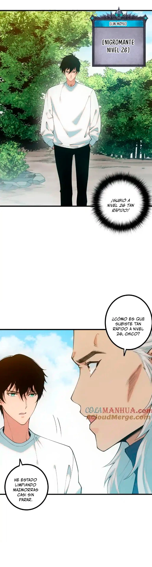 ¡Nigromante¡, ¡Yo soy la plaga! capítulo 47, página 21