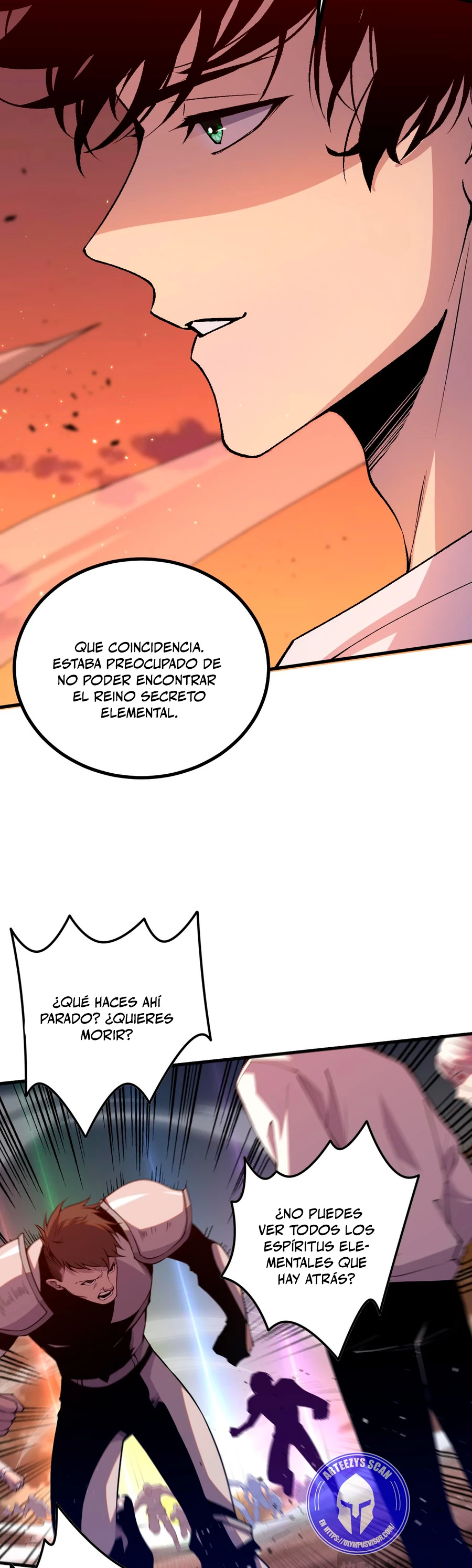 ¡Nigromante¡, ¡Yo soy la plaga! capítulo 51, página 9