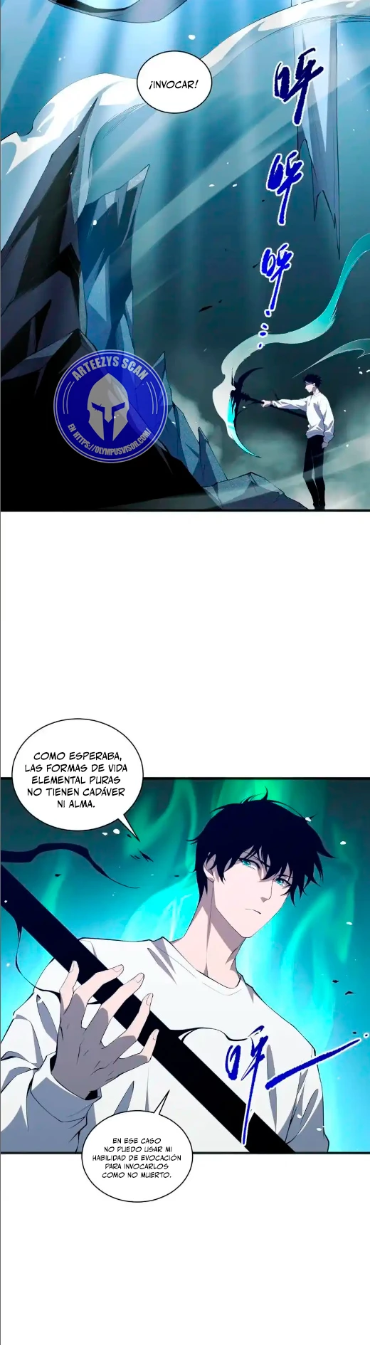 ¡Nigromante¡, ¡Yo soy la plaga! capítulo 52, página 13