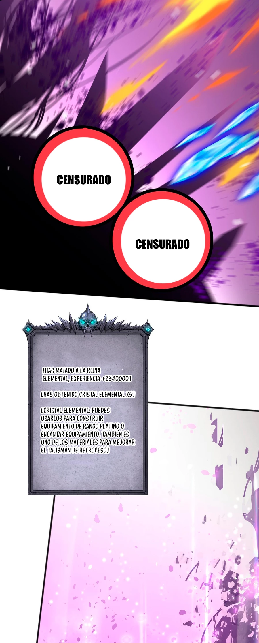¡Nigromante¡, ¡Yo soy la plaga! capítulo 55, página 5