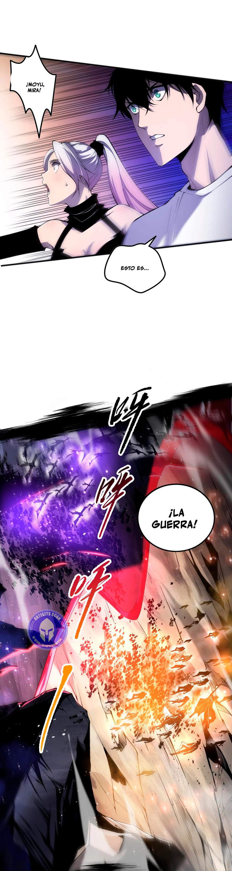 ¡Nigromante¡, ¡Yo soy la plaga! capítulo 59, página 13