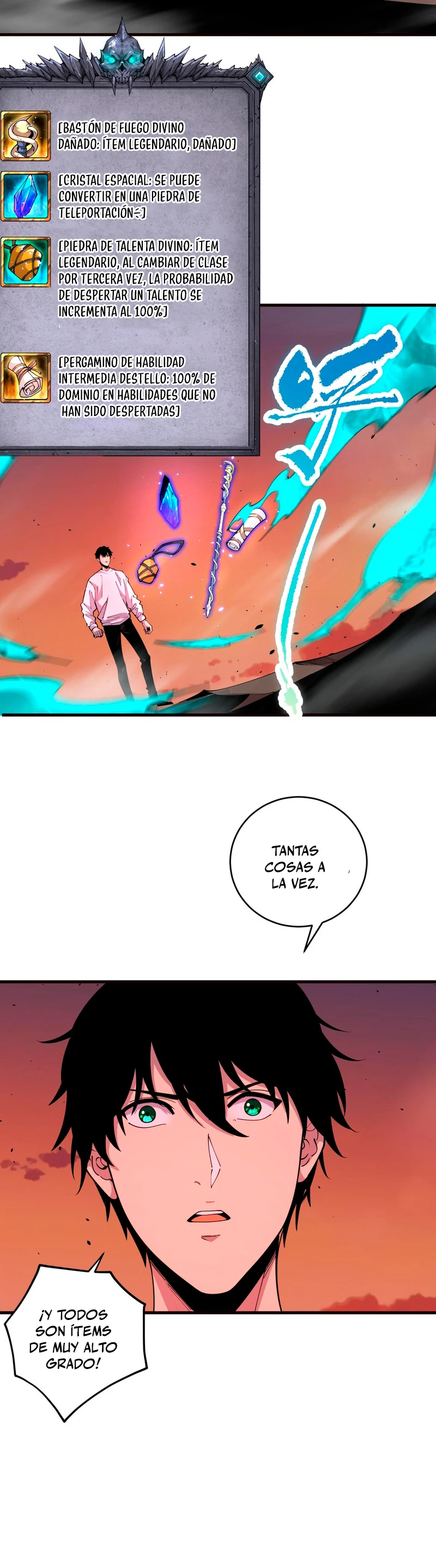¡Nigromante¡, ¡Yo soy la plaga! capítulo 62, página 5