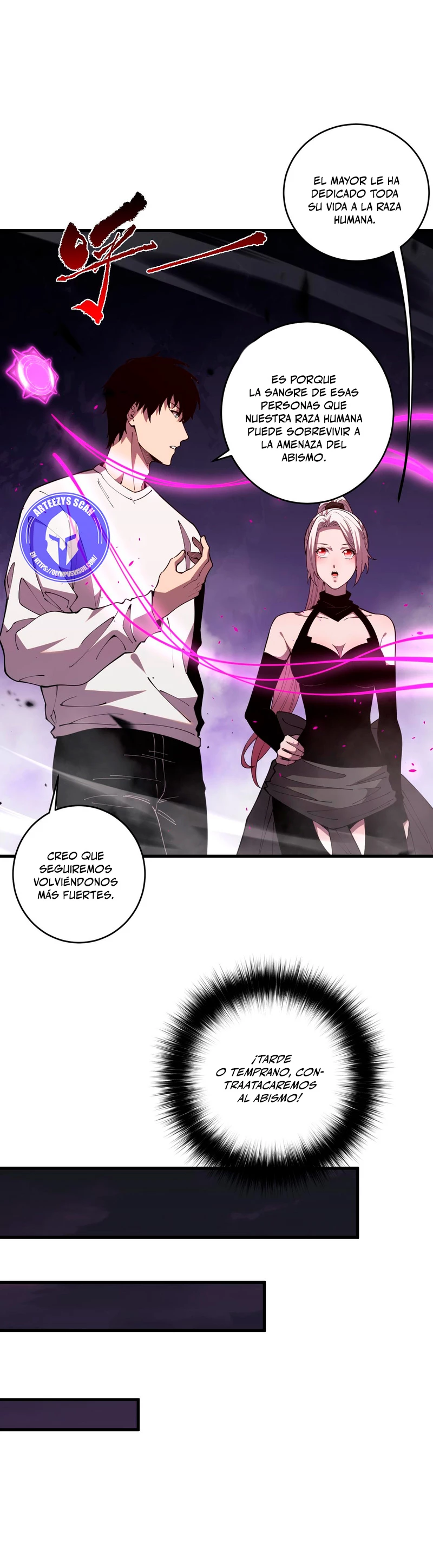¡Nigromante¡, ¡Yo soy la plaga! capítulo 62, página 34