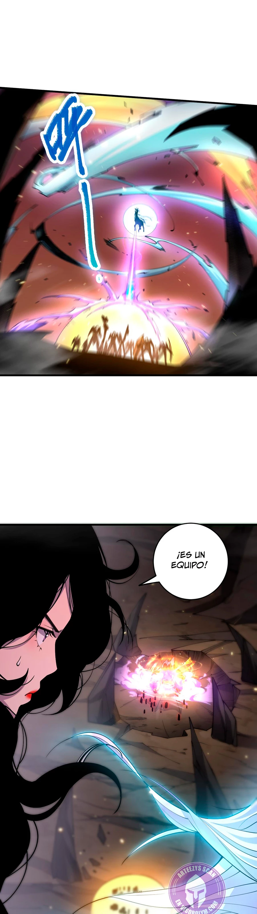 ¡Nigromante¡, ¡Yo soy la plaga! capítulo 64, página 6