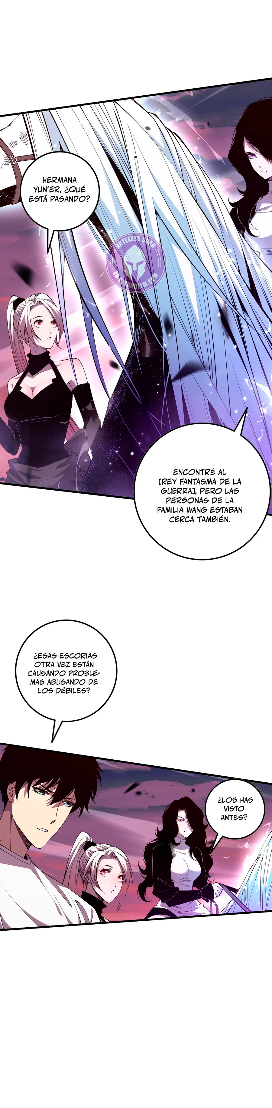 ¡Nigromante¡, ¡Yo soy la plaga! capítulo 64, página 17