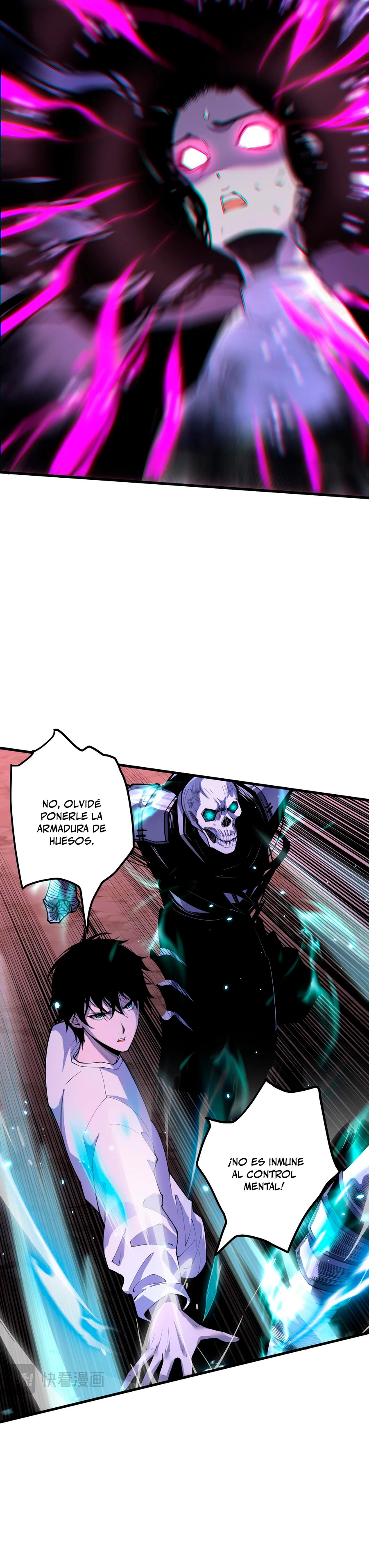 ¡Nigromante¡, ¡Yo soy la plaga! capítulo 66, página 17