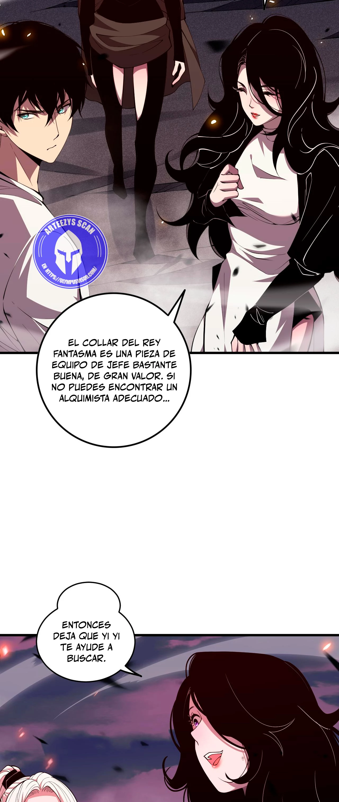 ¡Nigromante¡, ¡Yo soy la plaga! capítulo 67, página 12