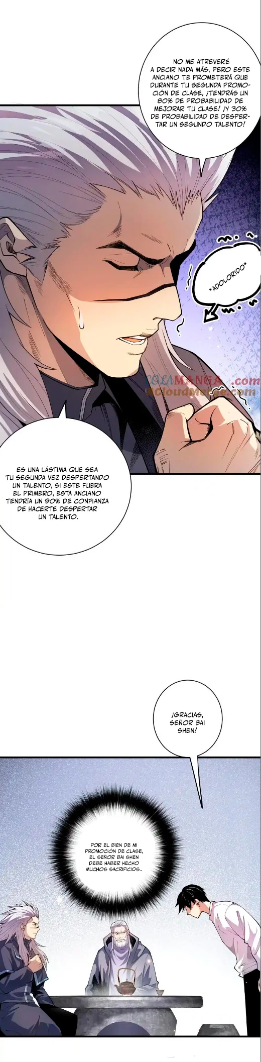 ¡Nigromante¡, ¡Yo soy la plaga! capítulo 68, página 7