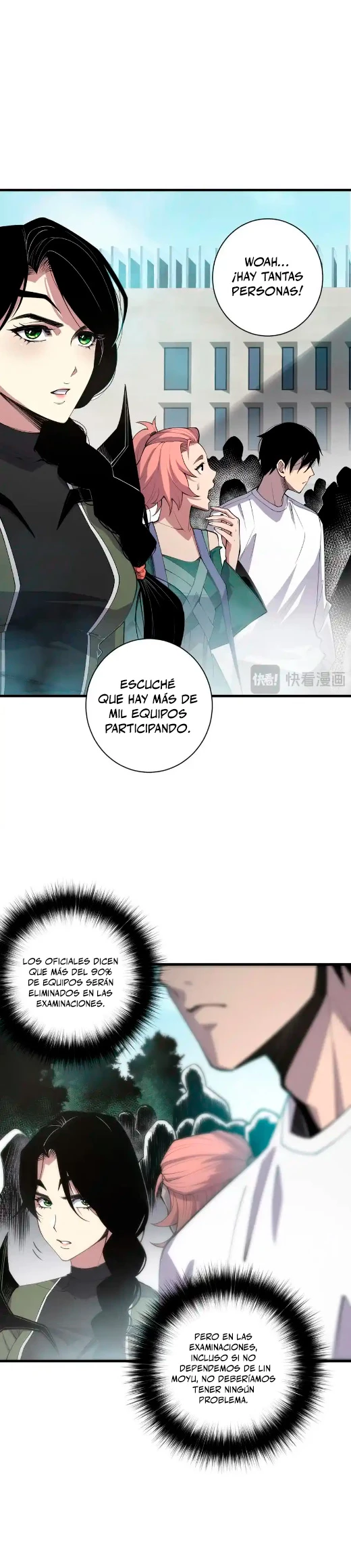 ¡Nigromante¡, ¡Yo soy la plaga! capítulo 68, página 17