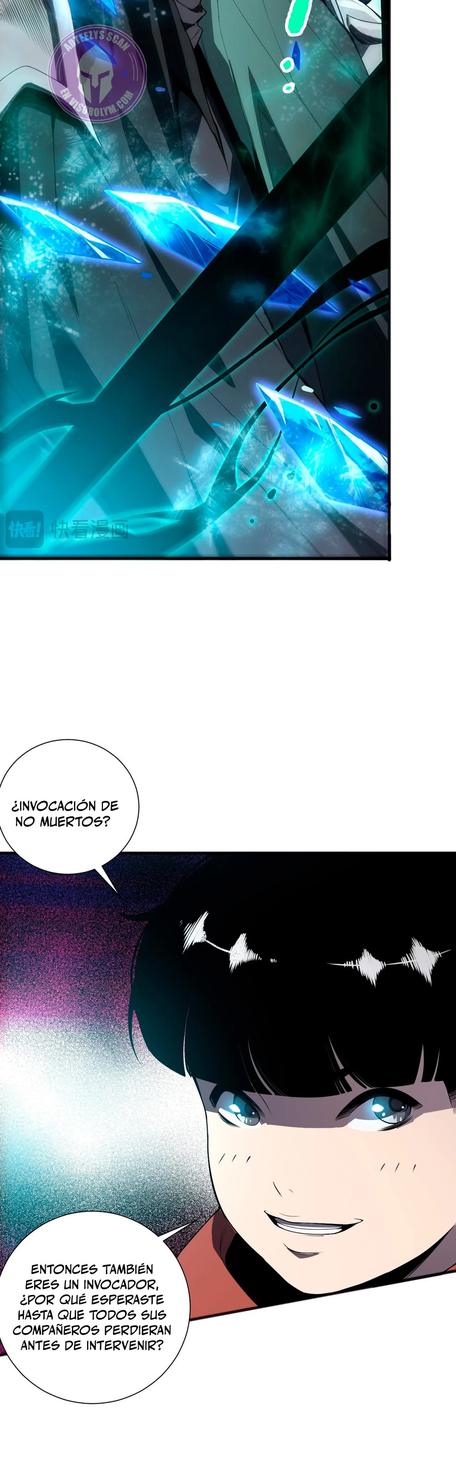 ¡Nigromante¡, ¡Yo soy la plaga! capítulo 72, página 7