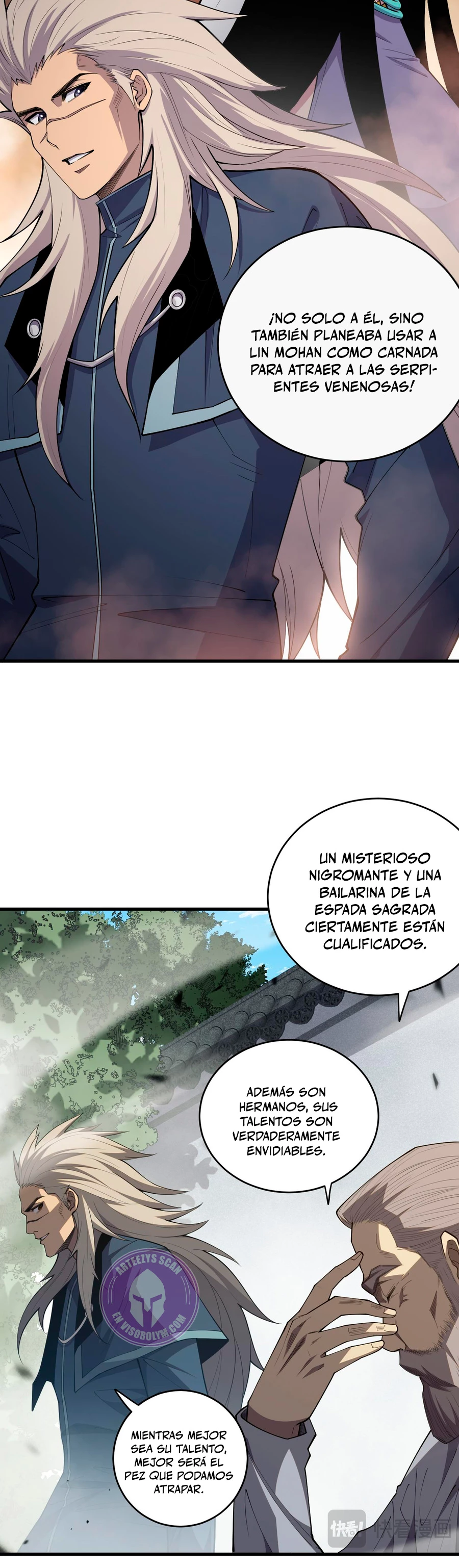 ¡Nigromante¡, ¡Yo soy la plaga! capítulo 72, página 27