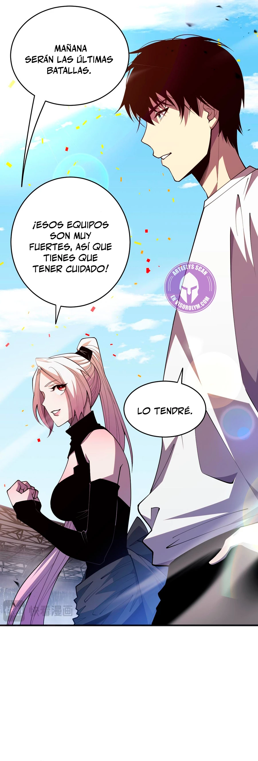 ¡Nigromante¡, ¡Yo soy la plaga! capítulo 73, página 33
