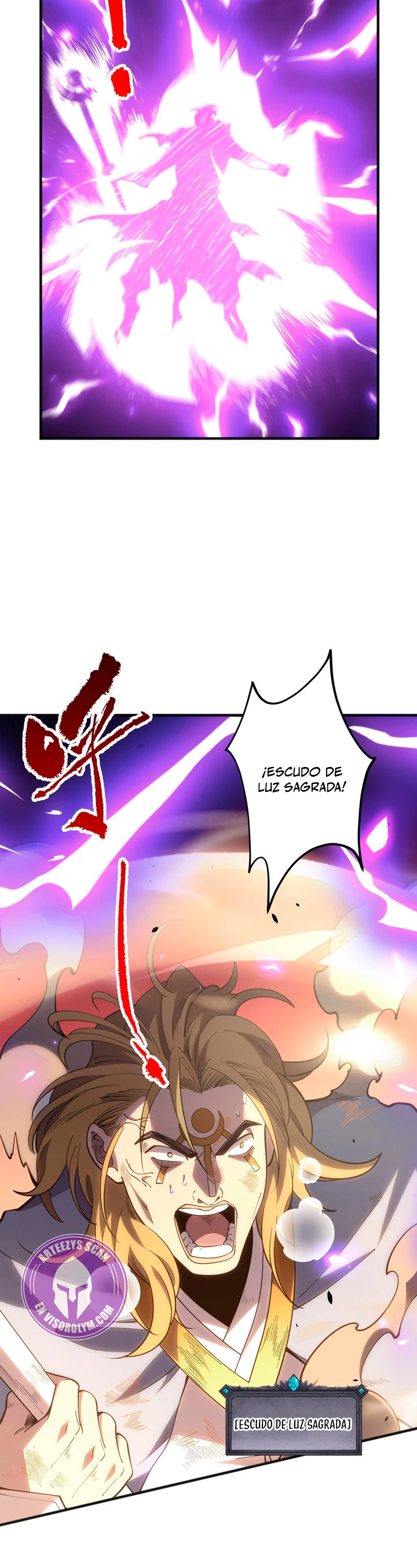 ¡Nigromante¡, ¡Yo soy la plaga! capítulo 75, página 34