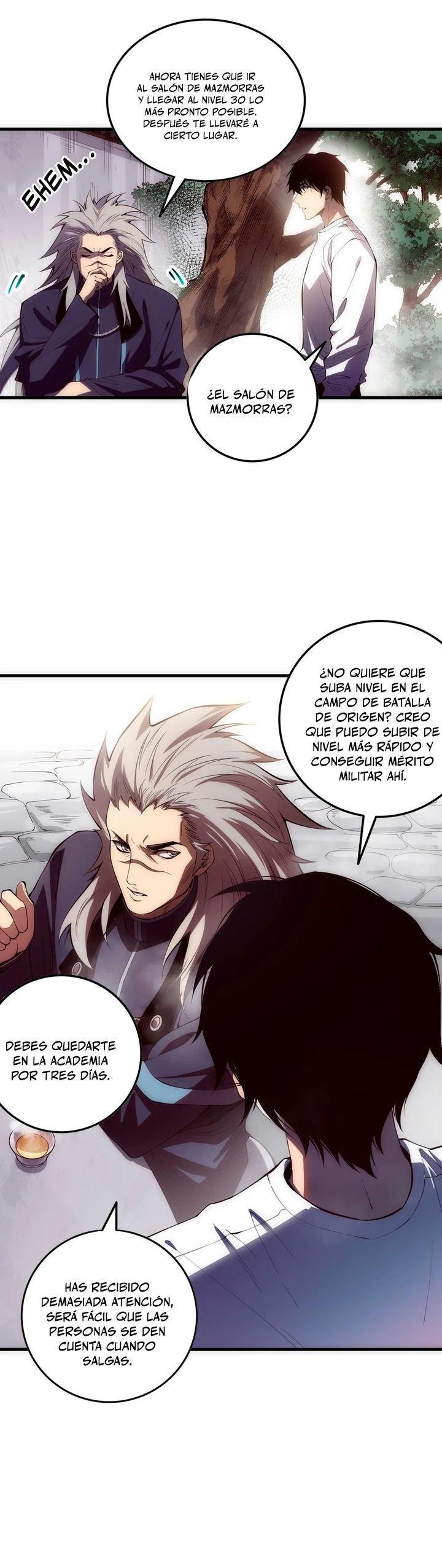 ¡Nigromante¡, ¡Yo soy la plaga! capítulo 86, página 35
