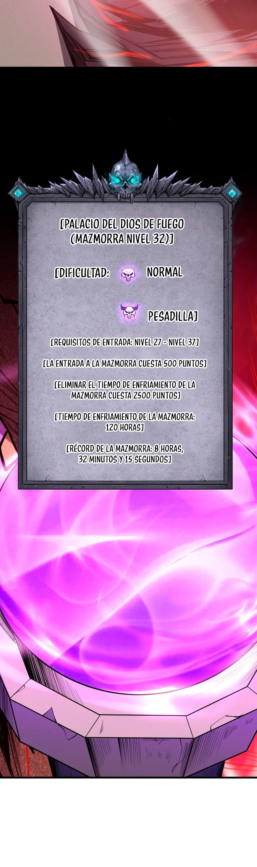 ¡Nigromante¡, ¡Yo soy la plaga! capítulo 87, página 8