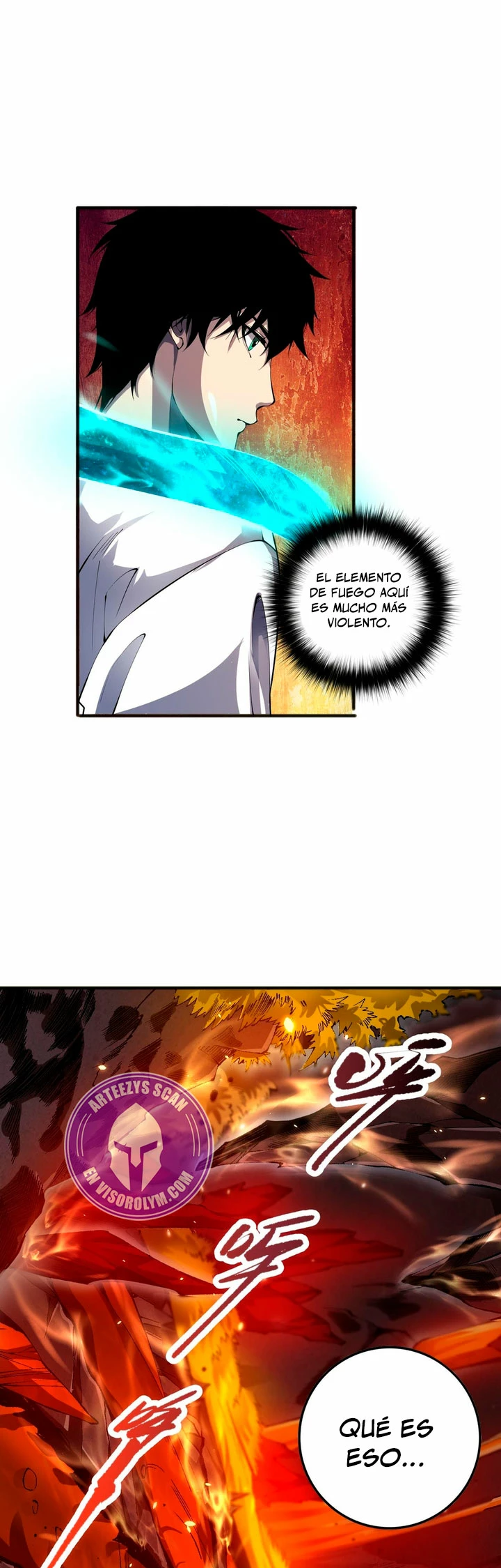 ¡Nigromante¡, ¡Yo soy la plaga! capítulo 88, página 35