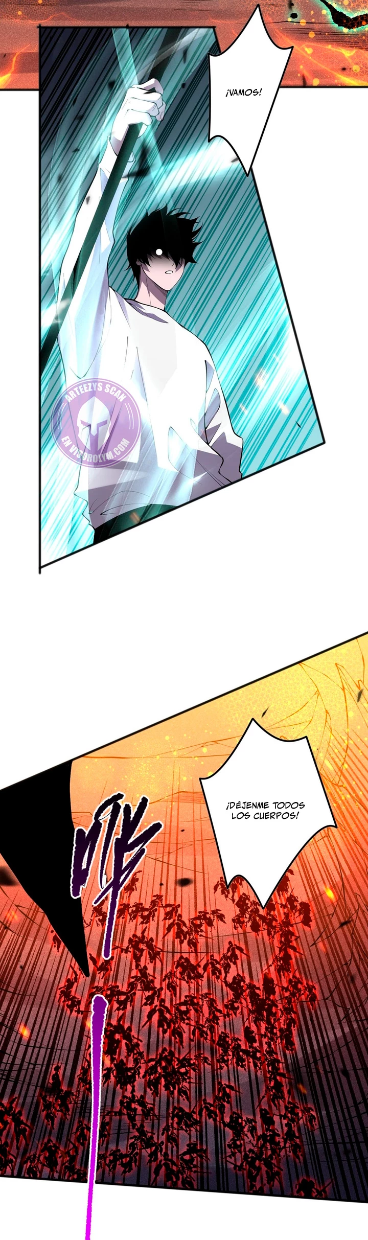 ¡Nigromante¡, ¡Yo soy la plaga! capítulo 92, página 33