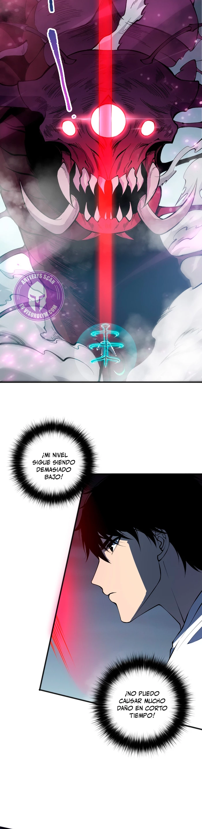 ¡Nigromante¡, ¡Yo soy la plaga! capítulo 105, página 35