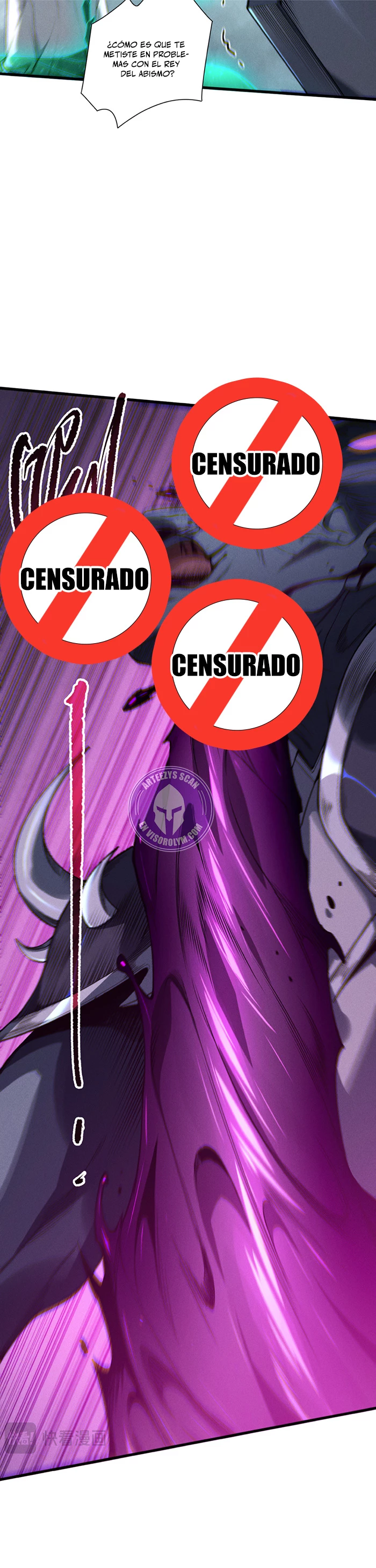 ¡Nigromante¡, ¡Yo soy la plaga! capítulo 110, página 21