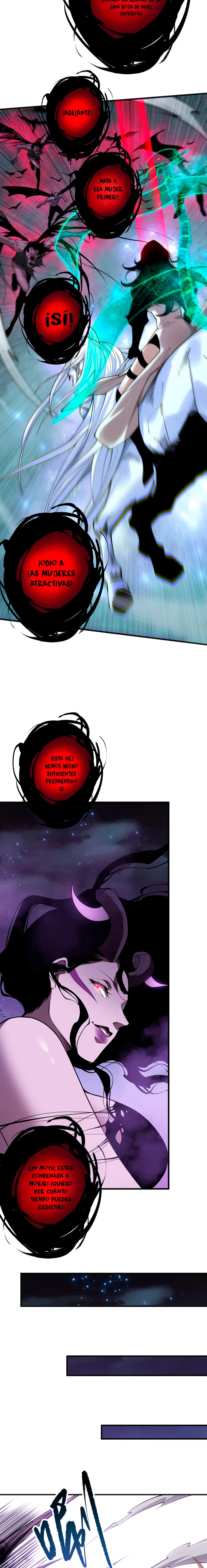 ¡Nigromante¡, ¡Yo soy la plaga! capítulo 111, página 4