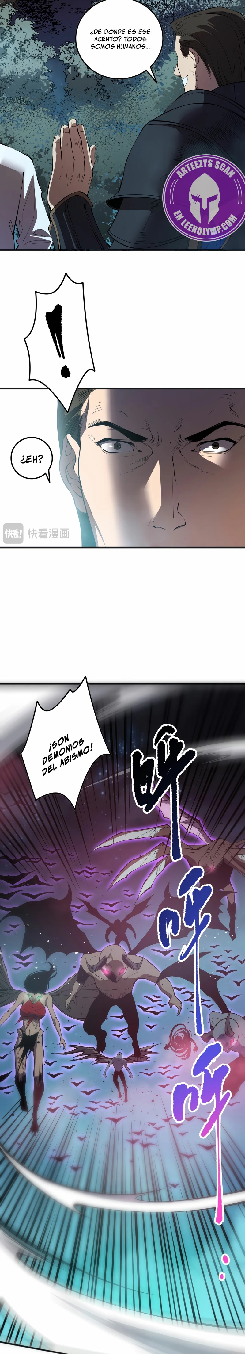 ¡Nigromante¡, ¡Yo soy la plaga! capítulo 113, página 18
