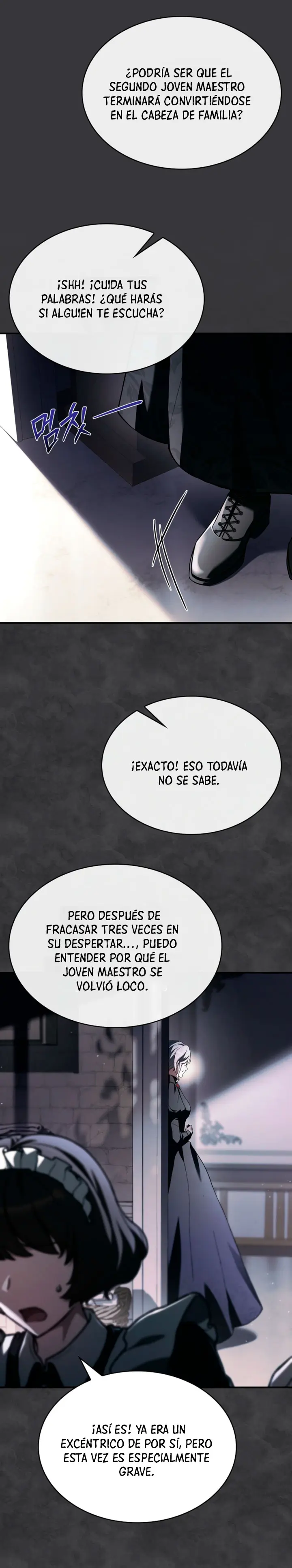 No me interesa ser el sucesor; mejor me dedicaré a sanar. capítulo 1, página 4