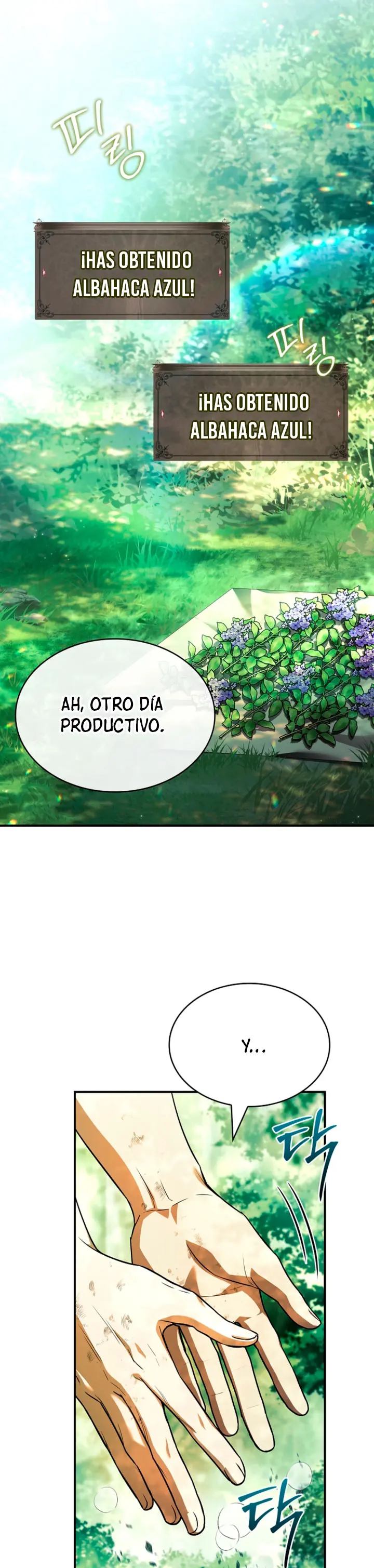 No me interesa ser el sucesor; mejor me dedicaré a sanar. capítulo 1, página 13