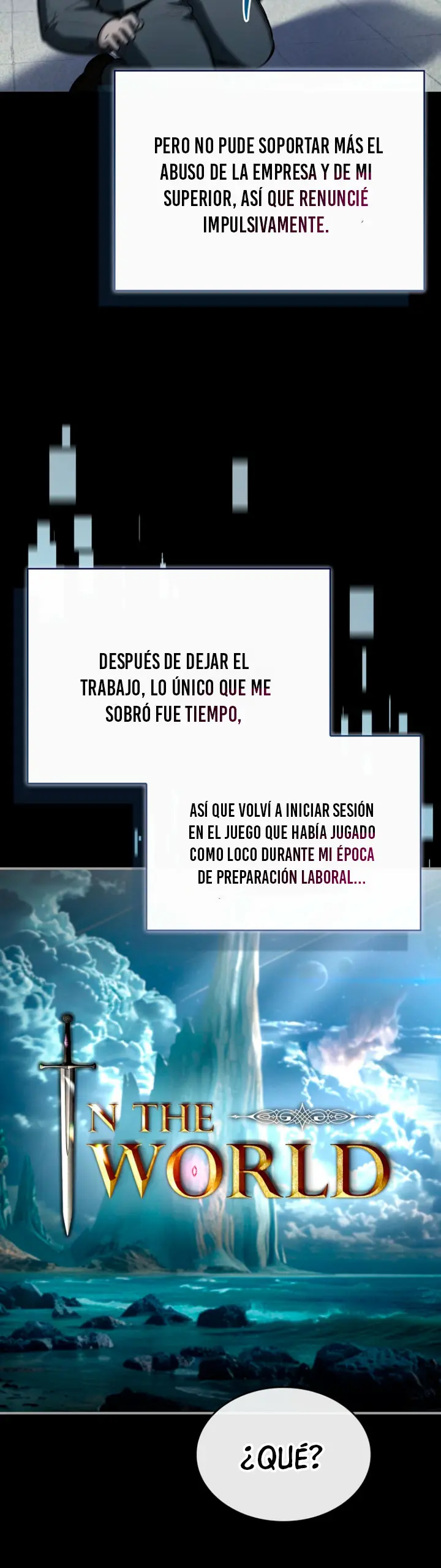No me interesa ser el sucesor; mejor me dedicaré a sanar. capítulo 1, página 16