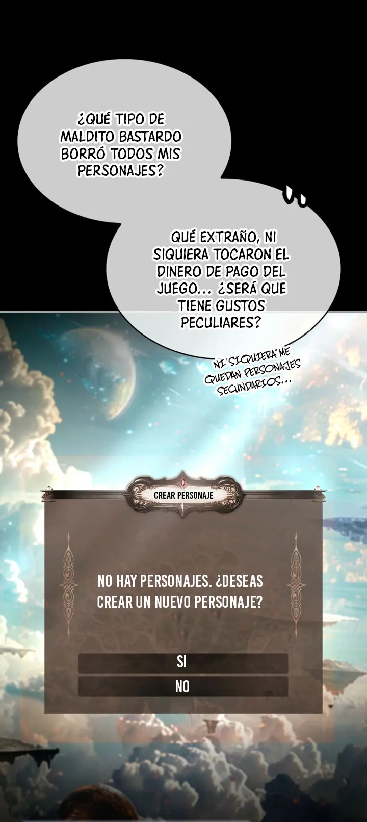 No me interesa ser el sucesor; mejor me dedicaré a sanar. capítulo 1, página 17
