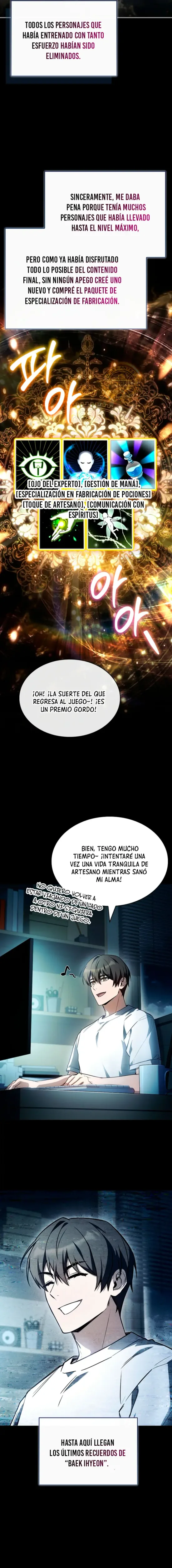 No me interesa ser el sucesor; mejor me dedicaré a sanar. capítulo 1, página 18