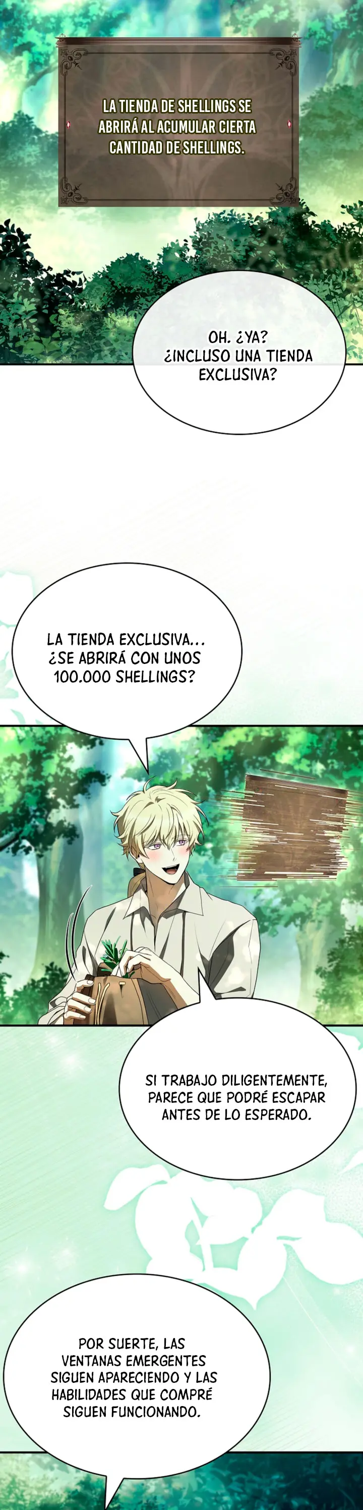 No me interesa ser el sucesor; mejor me dedicaré a sanar. capítulo 1, página 21