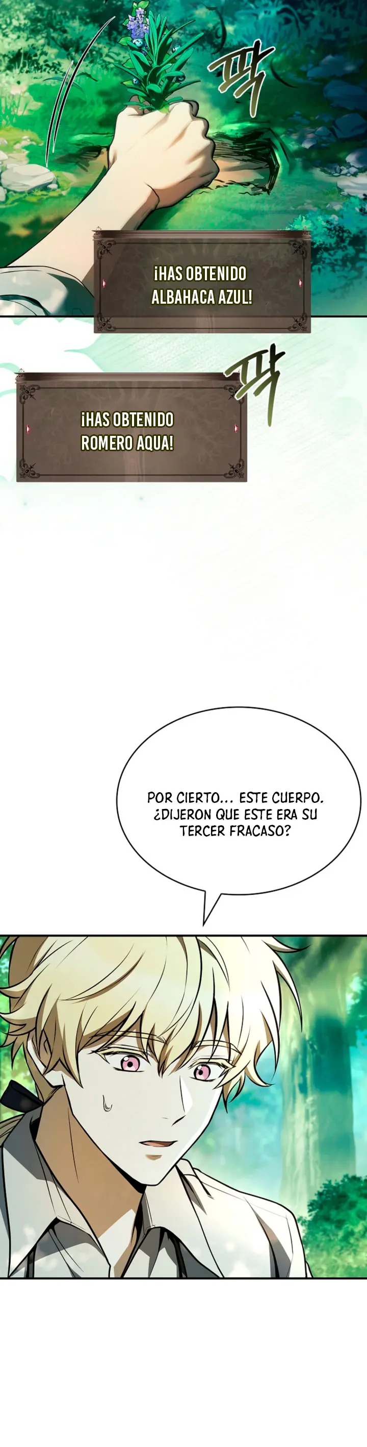 No me interesa ser el sucesor; mejor me dedicaré a sanar. capítulo 1, página 22