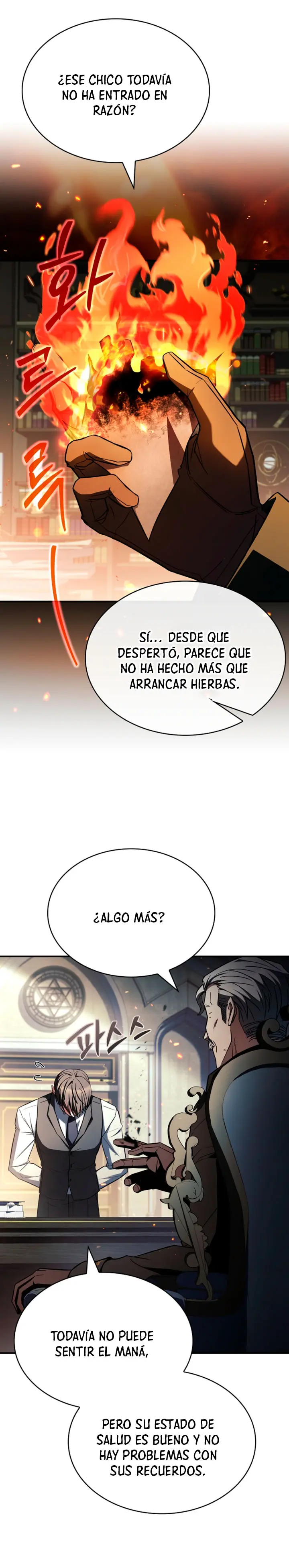 No me interesa ser el sucesor; mejor me dedicaré a sanar. capítulo 1, página 36