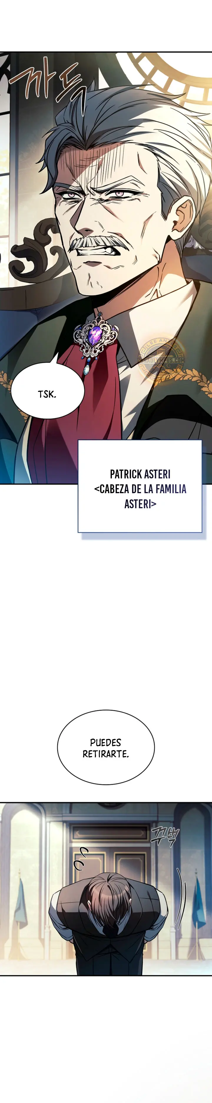 No me interesa ser el sucesor; mejor me dedicaré a sanar. capítulo 1, página 37