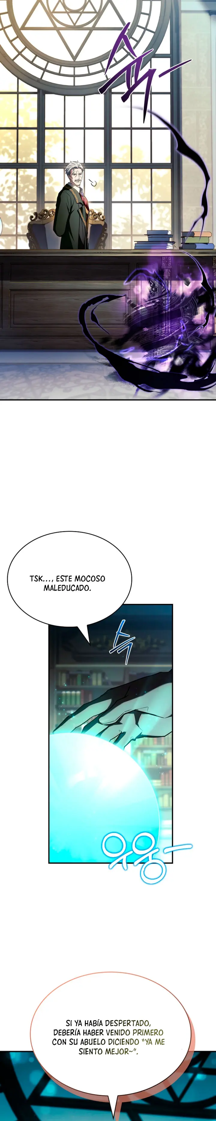 No me interesa ser el sucesor; mejor me dedicaré a sanar. capítulo 1, página 42