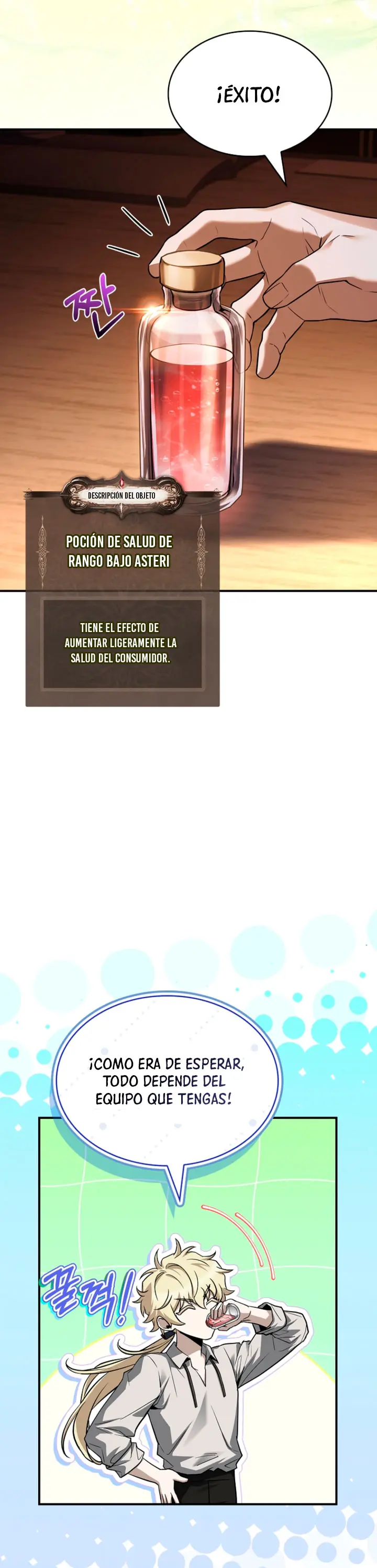 No me interesa ser el sucesor; mejor me dedicaré a sanar. capítulo 2, página 8