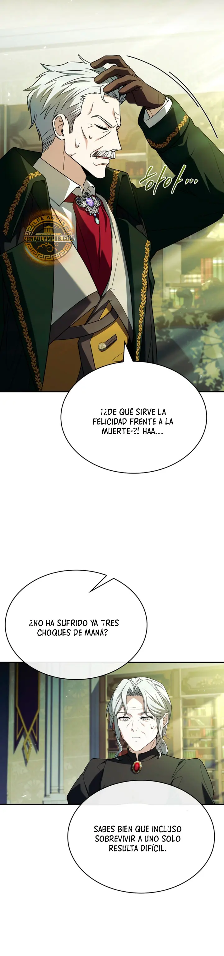 No me interesa ser el sucesor; mejor me dedicaré a sanar. capítulo 3, página 7