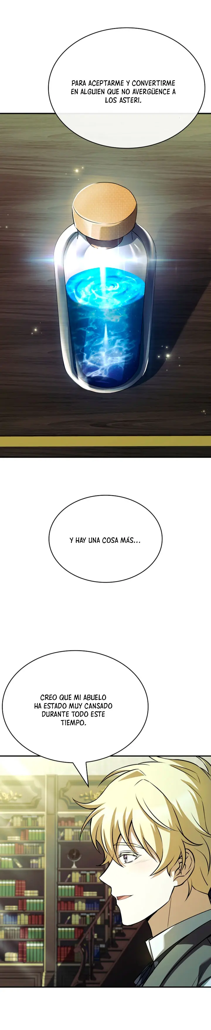No me interesa ser el sucesor; mejor me dedicaré a sanar. capítulo 3, página 15