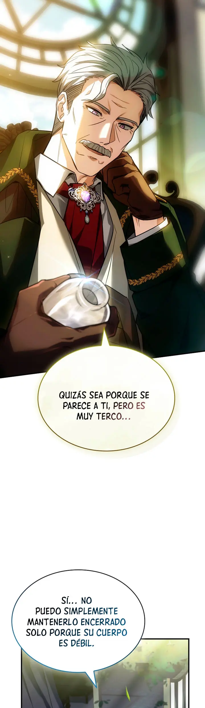 No me interesa ser el sucesor; mejor me dedicaré a sanar. capítulo 3, página 32