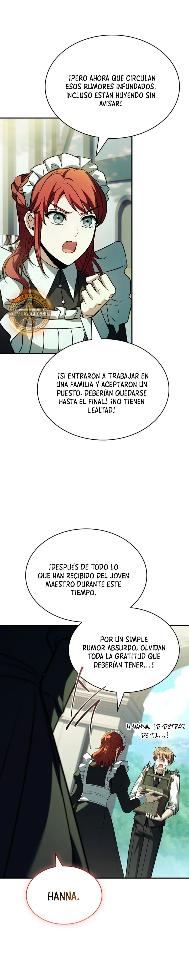 No me interesa ser el sucesor; mejor me dedicaré a sanar. capítulo 3, página 37