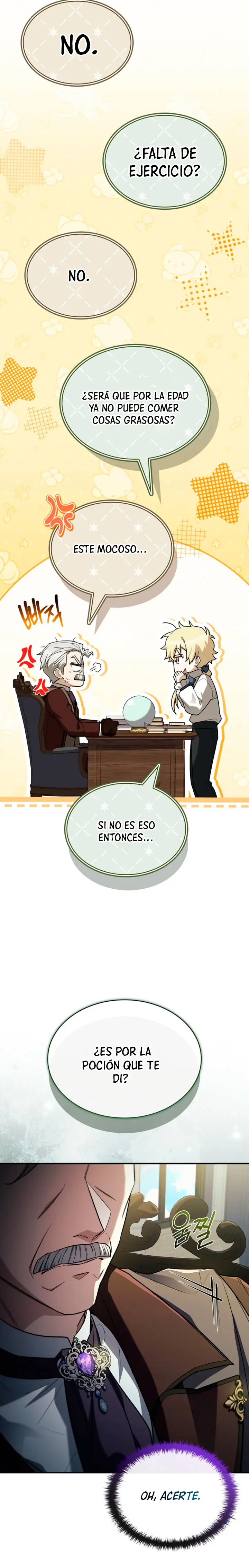 No me interesa ser el sucesor; mejor me dedicaré a sanar. capítulo 4, página 17