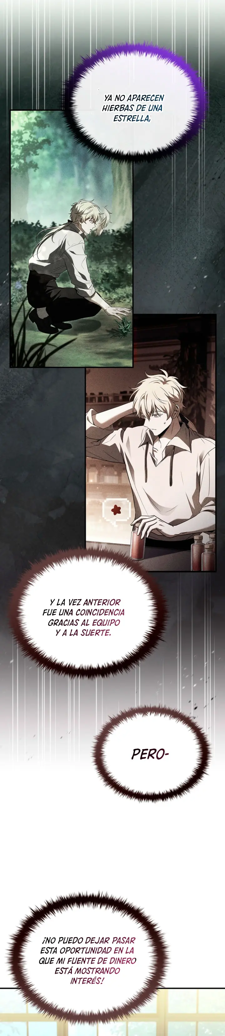 No me interesa ser el sucesor; mejor me dedicaré a sanar. capítulo 4, página 19