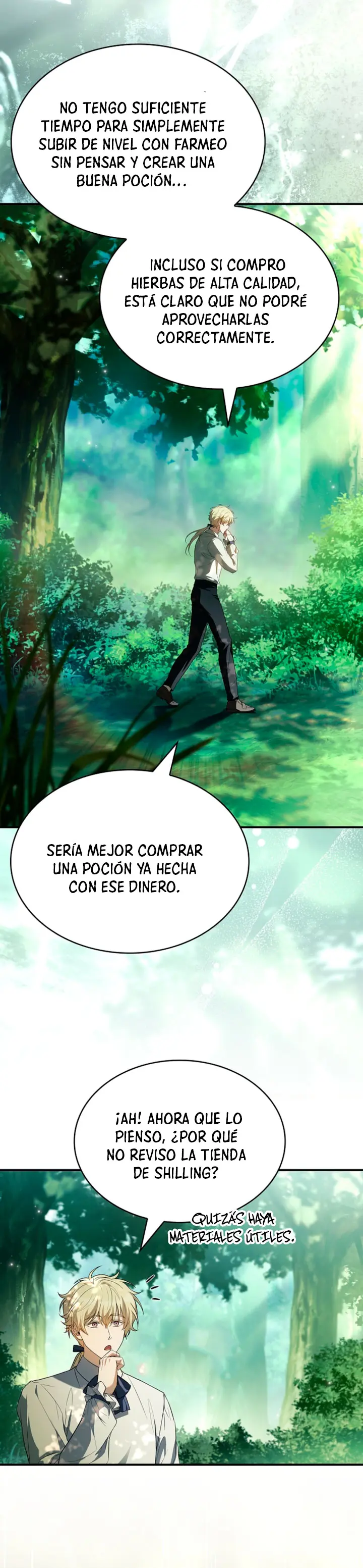 No me interesa ser el sucesor; mejor me dedicaré a sanar. capítulo 4, página 27